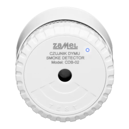 Czujniki-dymu - czujnik dymu z wbudowaną baterią litową zamel 