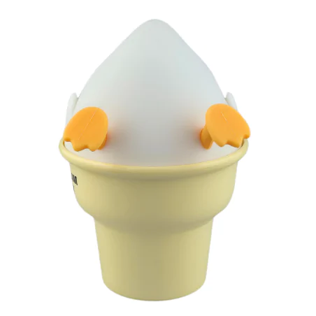 Oswietlenie-do-pokoju-dzieciecego - lampka nocna dziecięca led lodo-kaczka prezent zabawka interblue 