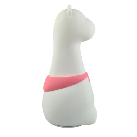 Oswietlenie-do-pokoju-dzieciecego - lampka nocna led dziecięca z kolorowymi chustkami żyrafa prezent urodzinowy interblue 