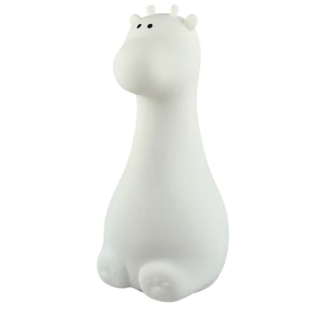 Oswietlenie-do-pokoju-dzieciecego - lampka nocna led dziecięca z kolorowymi chustkami żyrafa prezent urodzinowy interblue 