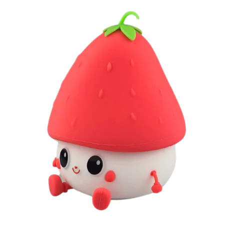 Oswietlenie-do-pokoju-dzieciecego - lampka nocna stołowa dla dzieci truskawka prezent dla dziecka interblue 