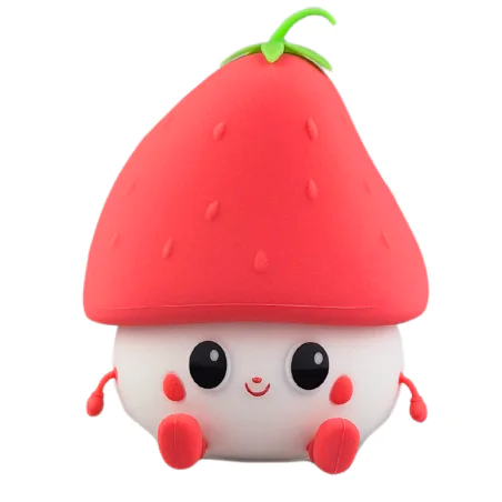 Oswietlenie-do-pokoju-dzieciecego - lampka nocna stołowa dla dzieci truskawka prezent dla dziecka interblue 