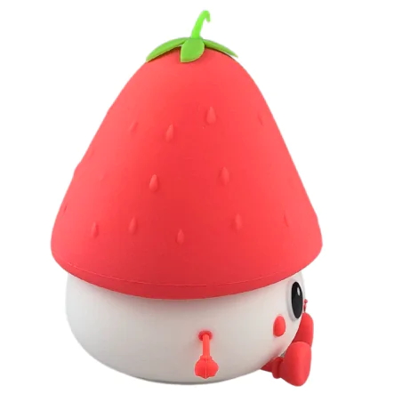 Oswietlenie-do-pokoju-dzieciecego - lampka nocna stołowa dla dzieci truskawka prezent dla dziecka interblue 