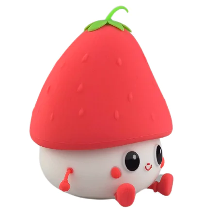 Oswietlenie-do-pokoju-dzieciecego - lampka nocna stołowa dla dzieci truskawka prezent dla dziecka interblue 