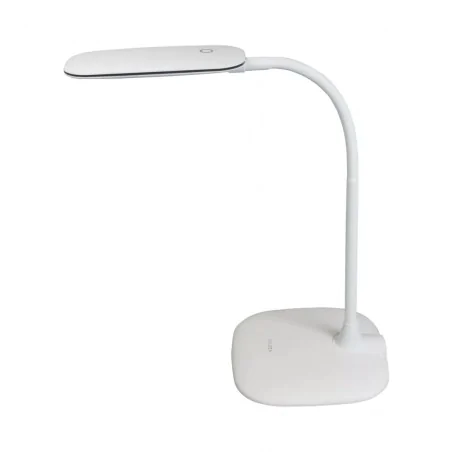 Lampki-biurkowe - biała lampka led na biurko lisa px015 nilsen 