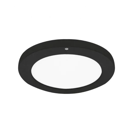 Plafony - 04552 czarny plafon z czujnikiem ruchu led c mvs 12w black cct olgierd ideus 