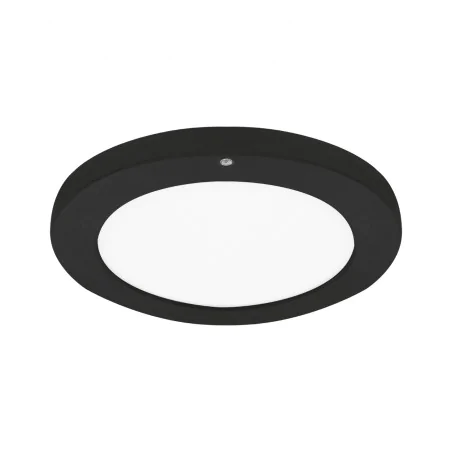 Plafony - 04553 oświetlenie sufitowe czarne z czujnikiem ruchu led c mvs 18w black cct olgierd ideus 