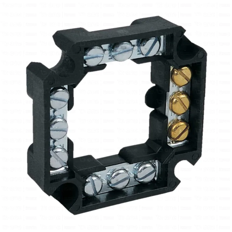 Szybkozlaczki - s-66 pierścień rozgałeźny do puszek metalowych listwa płytka zaciskowa 4 złączki 3x4mm2 kopos firmy Inne 