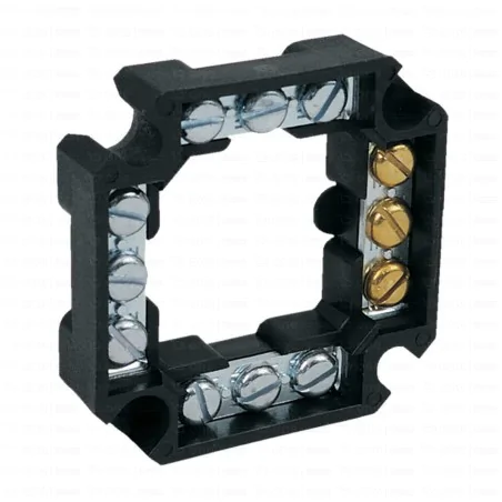 Szybkozlaczki - s-66 pierścień rozgałeźny do puszek metalowych listwa płytka zaciskowa 4 złączki 3x4mm2 kopos 