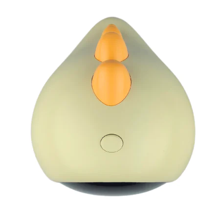 Oswietlenie-do-pokoju-dzieciecego - budzik zegarek upominek dla dziecka mały dino żółty interblue 