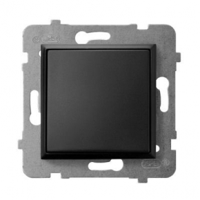  Czarny metaliczny włącznik zwierny ŁP-21U/m/33 ARIA OSPEL 