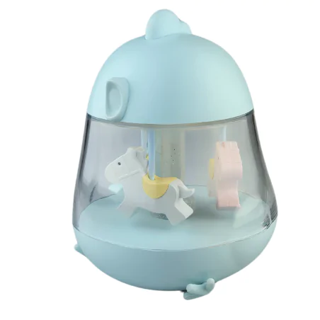 Oswietlenie-do-pokoju-dzieciecego - pozytywka dla dziecka z melodią niebieska karuzela prezent dla noworodka interblue 