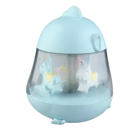 Oswietlenie-do-pokoju-dzieciecego - pozytywka dla dziecka z melodią niebieska karuzela prezent dla noworodka interblue 