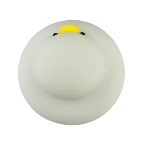 Oswietlenie-do-pokoju-dzieciecego - lampka nocna led silikonowa dziecięca zabawka miękka kaczuszka interblue 