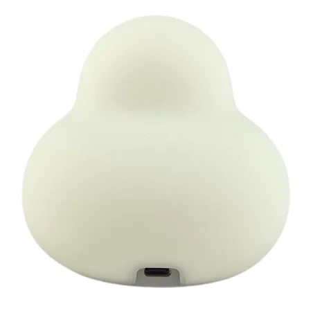 Oswietlenie-do-pokoju-dzieciecego - lampka nocna led silikonowa dziecięca zabawka miękka kaczuszka interblue 