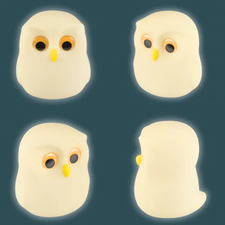 Oswietlenie-do-pokoju-dzieciecego - lampka nocna led dla dzieci w kształcie uroczej sowy interblue 