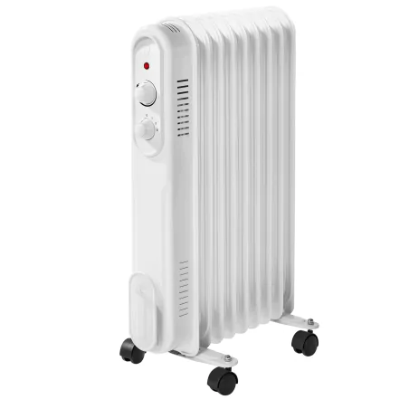 Grzejniki-olejowe - 328922 olejowy grzejnik biały z termosem regulowana moc polux-goldlux 