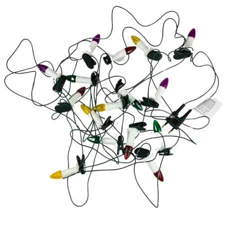 Oswietlenie-choinkowe - lampki na choinkę kolorowe świeczki imitujące wosk p-8 3w 