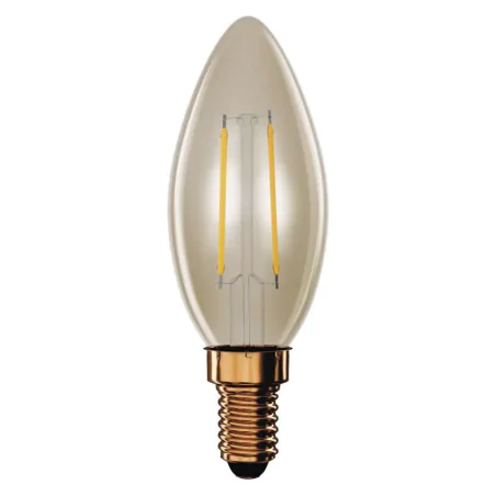 Gwint-trzonek-e14 - z53012 żarówka led vintage świeczka e14 2,5w-20w 225lm ciepła biel emos 