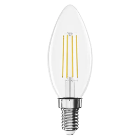 Gwint-trzonek-e14 - zf3d22 żarówka led filament świeczka e14 3,4w-40w 470lm ciepła biel emos 