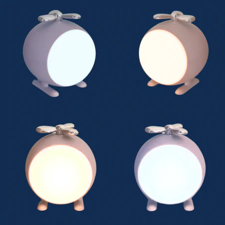 Oswietlenie-do-pokoju-dzieciecego - lampka nocna dla dzieci różowy helikopter zabawka dla dziewczynki interblue 