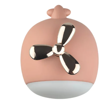 Oswietlenie-do-pokoju-dzieciecego - lampka nocna dla dzieci różowy helikopter zabawka dla dziewczynki interblue 