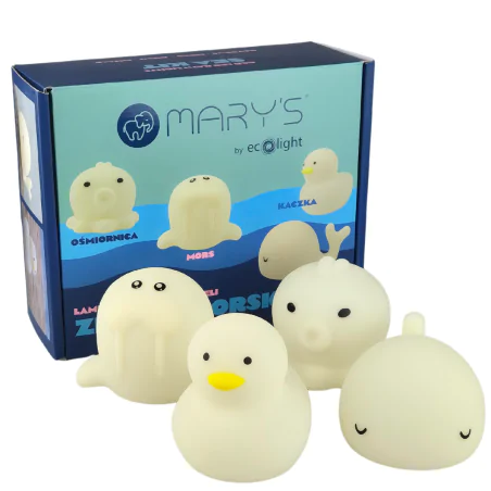 Oswietlenie-do-pokoju-dzieciecego - zestaw do kąpieli dla dzieci led kolorowe światło świecące miękkie zabawki interblue 