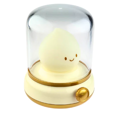 Lampki-nocne - lampka nocna led dla dzieci płomyczek ciepłe światło upominek na urodziny interblue 