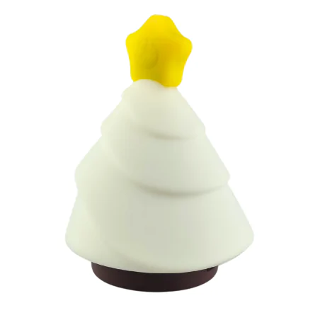 Dekoracje-swiateczne-led - lampka dekoracyjna świąteczna choinka led rgb silikonowa prezent na święta interblue 