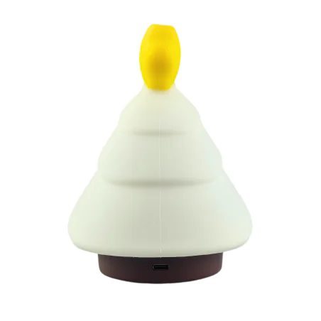 Dekoracje-swiateczne-led - lampka dekoracyjna świąteczna choinka led rgb silikonowa prezent na święta interblue 