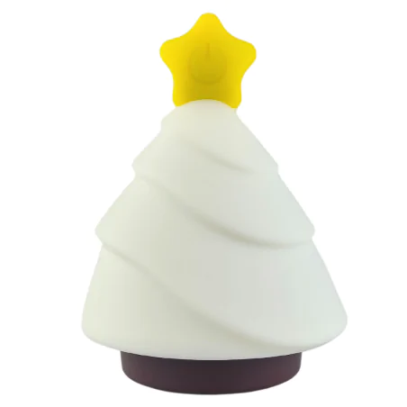 Dekoracje-swiateczne-led - lampka dekoracyjna świąteczna choinka led rgb silikonowa prezent na święta interblue 