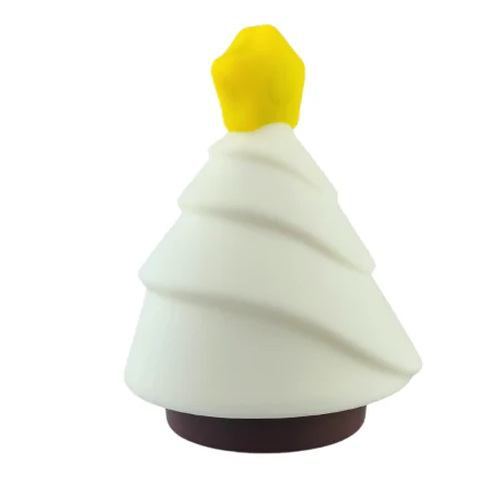 Dekoracje-swiateczne-led - lampka dekoracyjna świąteczna choinka led rgb silikonowa prezent na święta interblue 