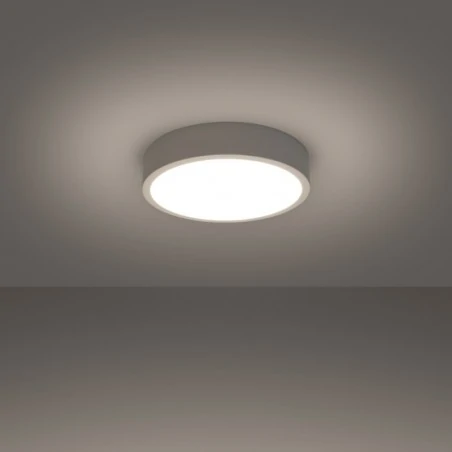 Oswietlenie - plafon onyx 30 biały led 3000k sollux sl.1243 