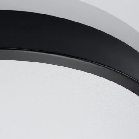 Oswietlenie - plafon onyx 40 czarny led 3000k sollux sl.1244 