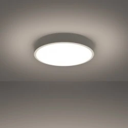 Plafony - plafon onyx 40 biały led 3000k sollux sl.1245 