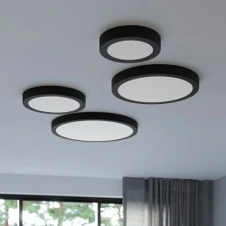 Plafony - plafon onyx 40 biały led 3000k sollux sl.1245 