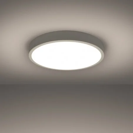 Oswietlenie - plafon onyx 50 biały led 3000k sollux sl.1247 