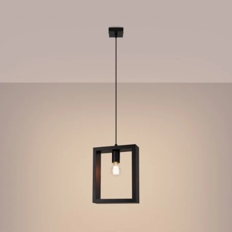 Lampy-sufitowe - lampa wisząca aries wenge sollux sl.1311 