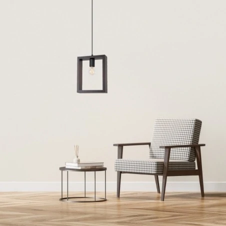 Lampy-sufitowe - lampa wisząca aries wenge sollux sl.1311 