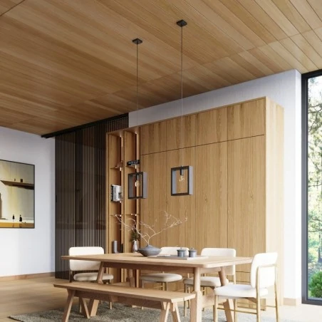 Lampy-sufitowe - lampa wisząca aries wenge sollux sl.1311 