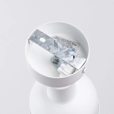 Kinkiety-do-salonu - kinkiet  skandynawski elba biały sollux sl.1313 