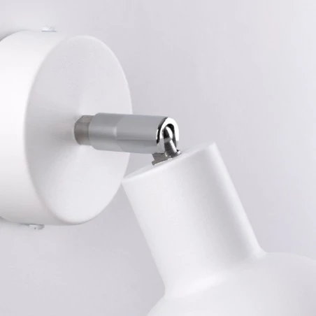 Kinkiety-do-salonu - kinkiet  skandynawski elba biały sollux sl.1313 