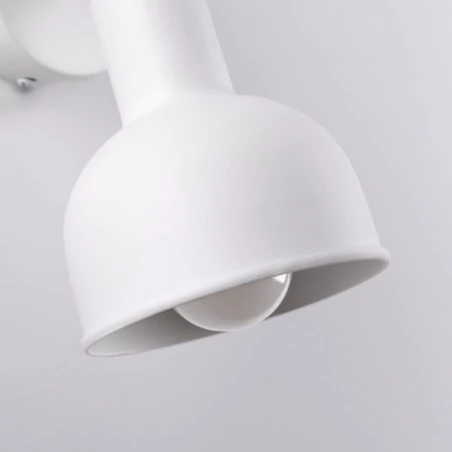 Kinkiety-do-salonu - kinkiet  skandynawski elba biały sollux sl.1313 