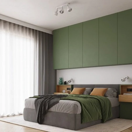 Kinkiety-do-salonu - kinkiet  skandynawski elba biały sollux sl.1313 