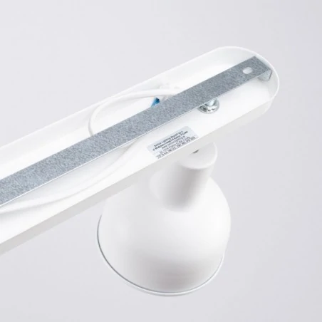 Lampy-sufitowe - plafon listwa oświelteniowa podwójna  elba 2 biały sollux sl.1314 