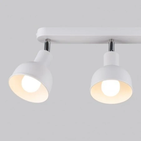 Oswietlenie-sufitowe - listwa oświetleniowa lampa potrójna 3 białe punkty elba 3  sollux sl.1315 