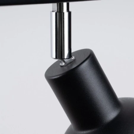 Oswietlenie-sufitowe - listwa oświetleniowa na 2 punkty czarna elba 2 sollux sl.1317 