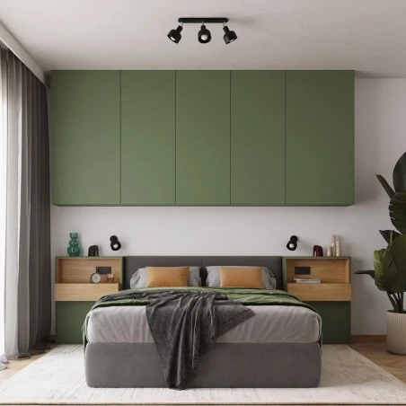 Lampy-sufitowe - plafon elba 3 czarny sollux sl.1318 