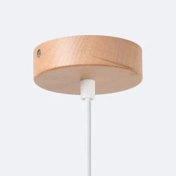 Lampy-sufitowe - lampa wisząca jaga biała sollux sl.1319 