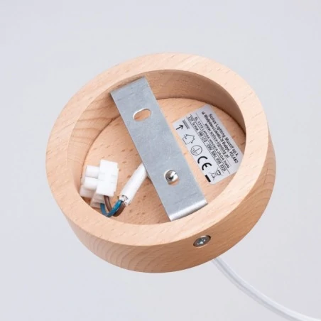 Lampy-sufitowe - lampa wisząca jaga biała sollux sl.1319 